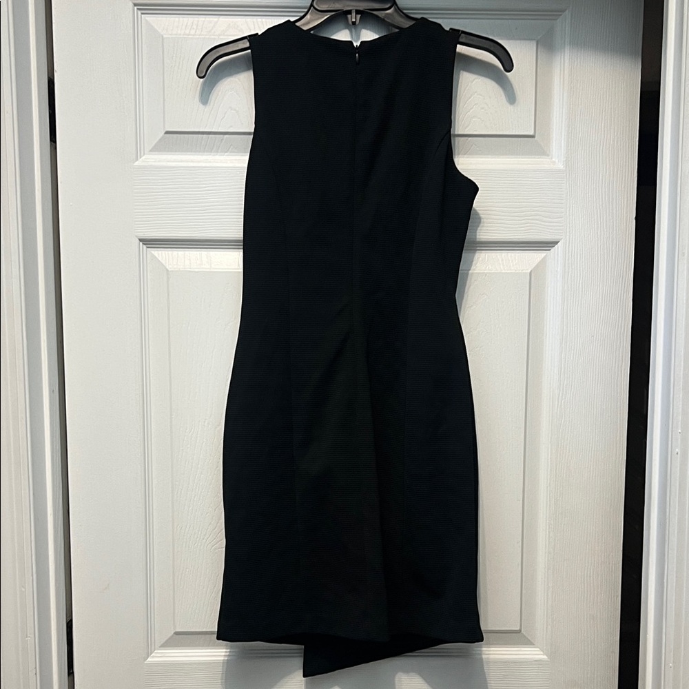 Jessica Simpson Black Mini Dress with Button Accents - Picture 4 of 4